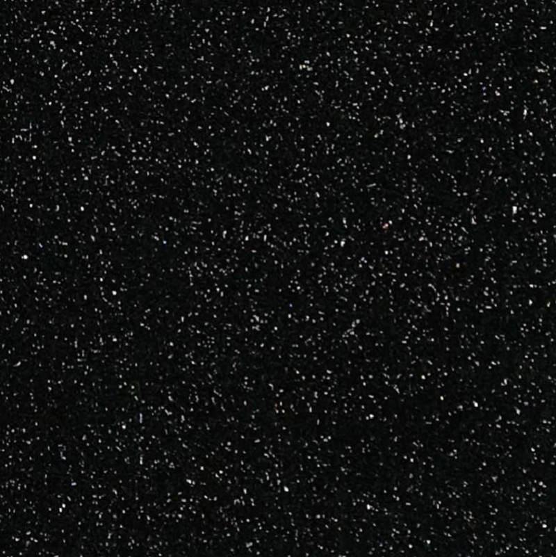 G0093 Glitter galaxy black en 0.50m