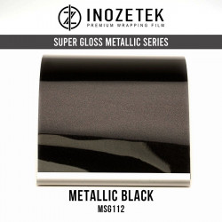 MSG112 INOZETEK SUPER GLOSS METALLIC BLACK en 1.52m