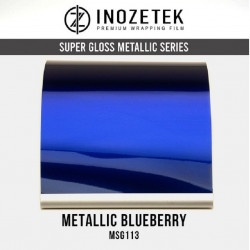 MSG113 INOZETEK SUPER GLOSS METALLIC BLUEBERRY en 1.52m
