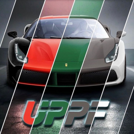 Film de protection de carrosserie UPPF Mirror black en 1.52m x 15m