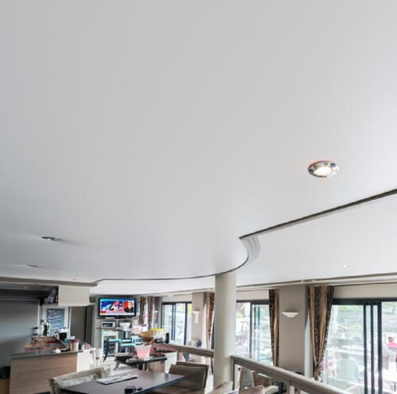 PROFILE NOIR CLIP SWAL CSW 201 en 2m pour pose toile tendue (plafond)