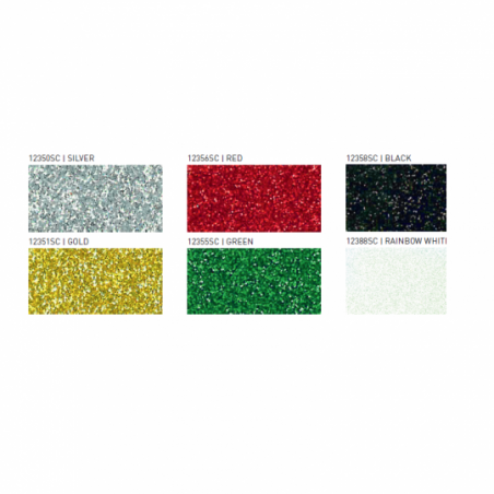 Sparklecolour 12355 vert (sans pvc) en 1.37m x 25ml