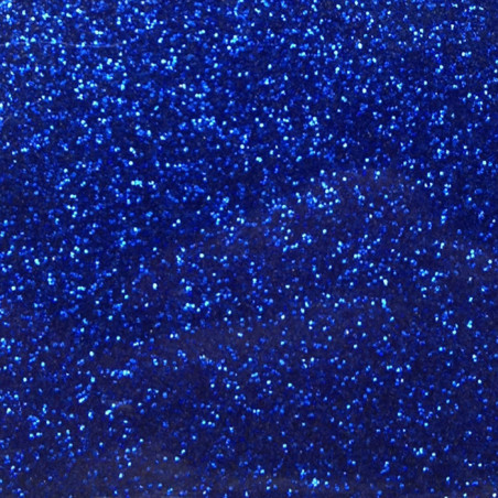 G0083 Glitter bleu royal en 0.50m