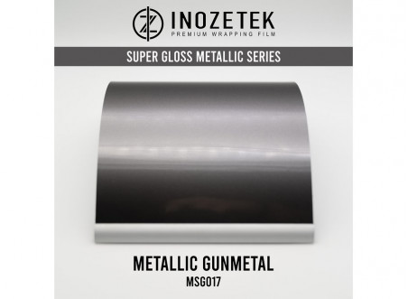 MSG017 Super gloss metallic gunmetal Inozetek en 1.52m
