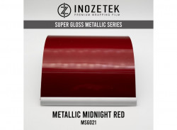 MSG021 INOZETEK SUPER GLOSS METALLIC MIDNIGHT RED en 1.52m (- MSG114)