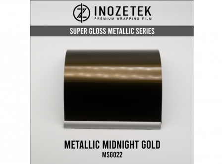 MSG022 Super gloss metallic midnight gold Inozetek en 1.52m