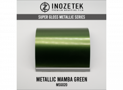 MSG020 INOZETEK SUPER GLOSS METALLIC MAMBA GREEN en 1.52m