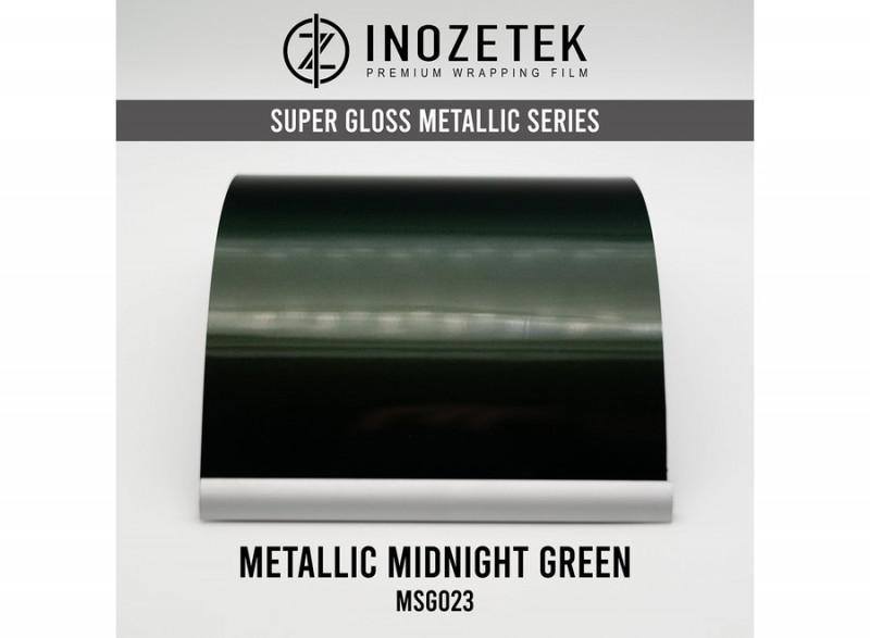 MSG023 INOZETEK SUPER GLOSS METALLIC MIDNIGHT GREEN en 1.52m
