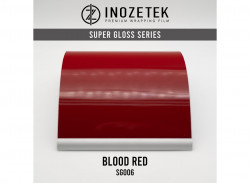 SG006 INOZETEK SUPER GLOSS BLOOD RED en 1.52m