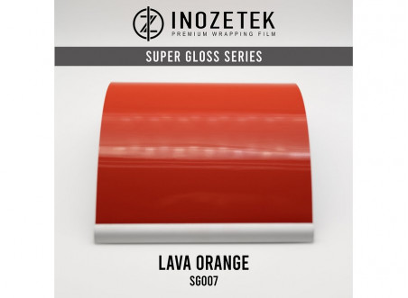 SG007 Super gloss lava orange Inozetek en 1.52m