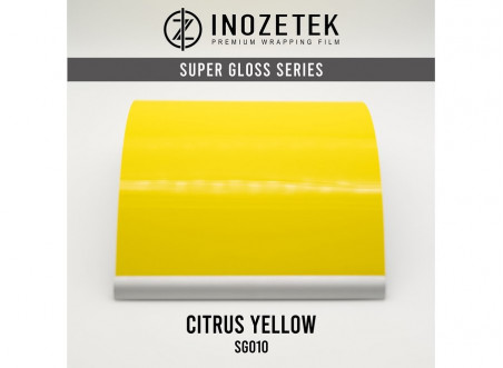 SG010 Super gloss citrus yellow Inozetek en 1.52m