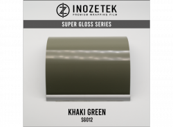 SG012 INOZETEK SUPER GLOSS KHAKI GREEN en 1.52m