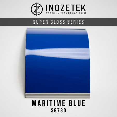 SG730 Super gloss maritime blue Inozetek en 1.52m