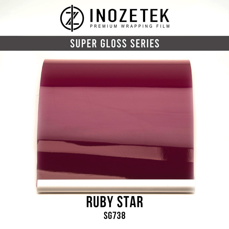SG738 INOZETEK SUPER GLOSS RUBY STAR en 1.52m