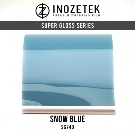SG740 Super gloss snow blue Inozetek en 1.52m