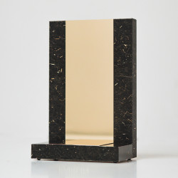 Kairlin Monolithique Noir marbré en 2.80mm - plaque de 1200 x 2400mm