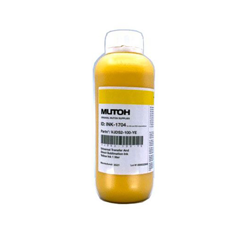 Encre Mutoh Sublimation DS2- Yellow - 1L Bottle.
