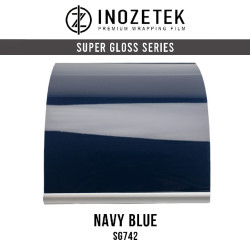 SG742 INOZETEK SUPER GLOSS NAVY BLUE en 1.52m