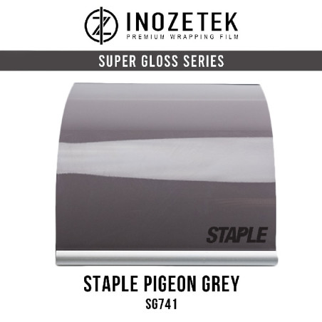SG741 Super gloss stape pigeon grey Inozetek en 1.52m