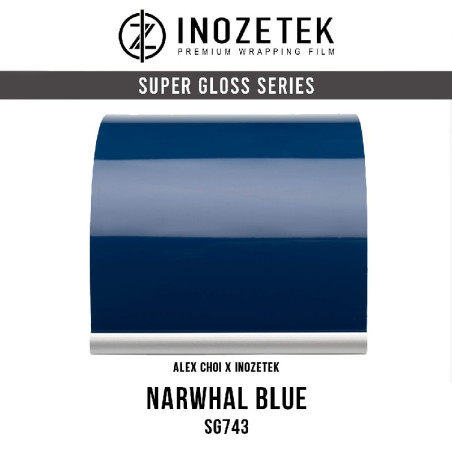 SG743 Super gloss narwhal blue Inozetek en 1.52m