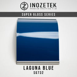 SG732 INOZETEK SUPER GLOSS LAGUNA BLUE en 1.52m