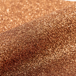 G0017 Glitter brown en 0.50m