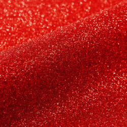 G0007 Glitter rouge en 0.50m