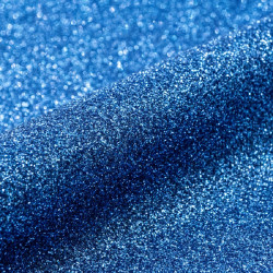 G0013 Glitter bleu en 0.50m