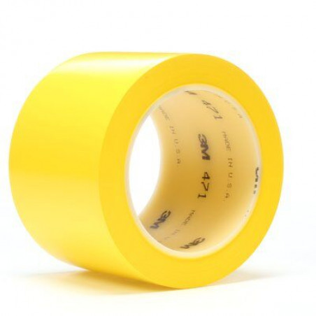 Ruban polyester jaune Scotch® 1350F - Y1 de la gamme 3M