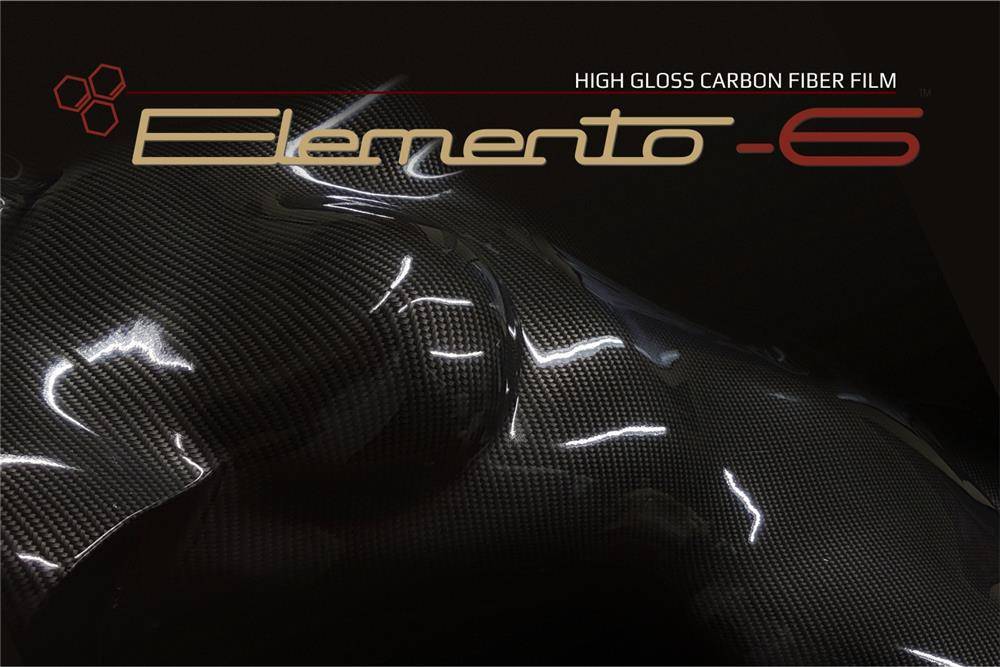 Elemento 6 Carbon noir brillant en 1.52m